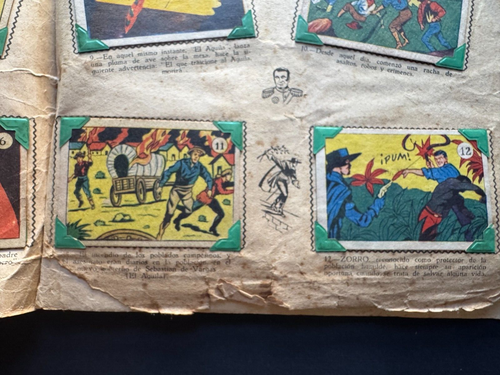1958 Álbum "Zorro El Vengador" Cuba 108 Cartas Basado en Película Guy Williams - Imagen 16 de 24