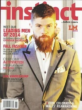 Instinct Gay Magazine Annual Leading Men Issue Gunnar Montana Fall Fashion Style