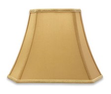 Royal Designs, Inc. Rectangle Cut Corner Bell Designer Lamp Shade, DSO-68