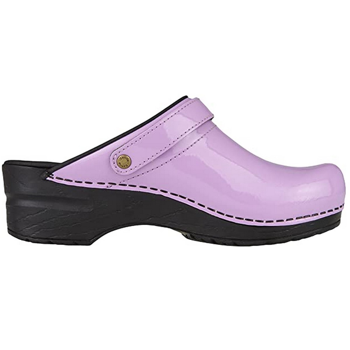 Sanita Freya Patent Flexible Clogs in Purple Art 457548