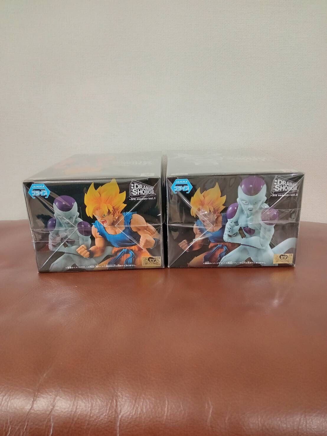 2pcs/set Orginal Bandai Dragon Ball Z Dramatic Showcase Freeza