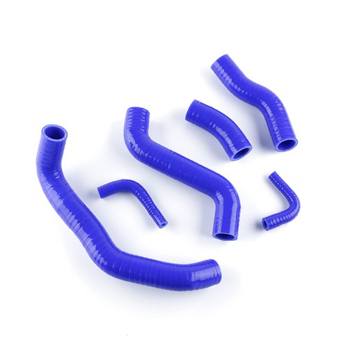 Silicone Radiator Hose Kit Fit 2002-2007 Kawasaki ZRX1200R Coolant Pipes Red New - Picture 2 of 6