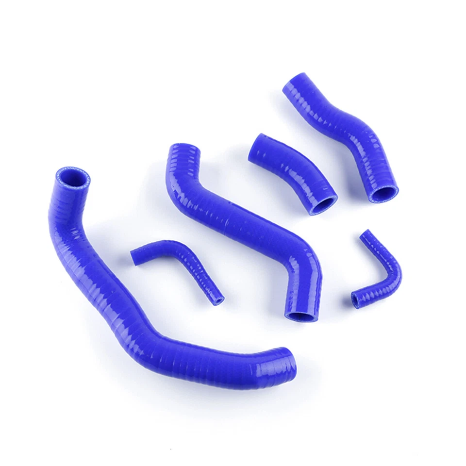 Red Silicone Radiator Coolant Hose Kit For 2002-2007 Kawasaki ZRX1200R ZRX 1200R Foto 3 de 4