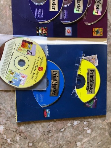 Vintage Print Master Premier 7.0 Win 95/NT + American Greetings CD Art & More - Picture 5 of 7