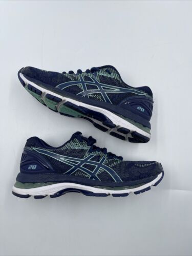 Chaussures de course femmes ASICS Gel Nimbus 20 taille 6 bleu T850N F580418 - Photo 1 sur 10