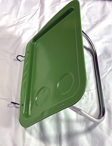 Vintage MarshAllan Metal Fold a Table Tray Green Lounger Chair #1217 Snap On - Picture 4 of 9
