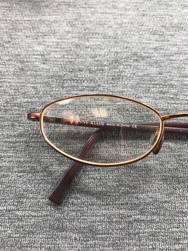 Anne Klein 9035 K1201-S Womens Frames 50-19-135 Brown Vintage Eyeglasses 7858 - Picture 11 of 12