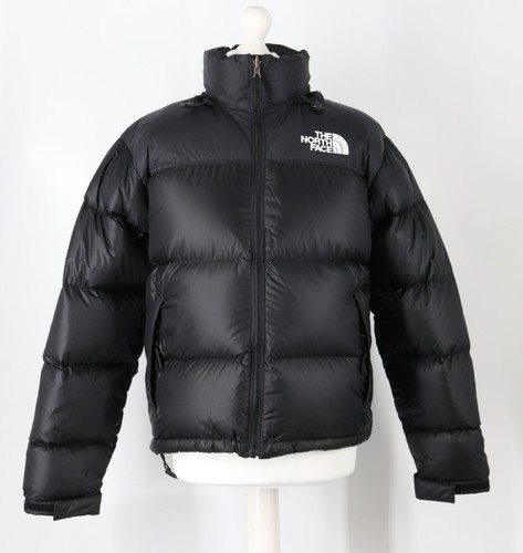 THE NORTH FACE MENS BLACK NUPTSE 1996 700 DOWN HOODED JACKET PUFFA RRP £300 KL - Picture 1 of 8