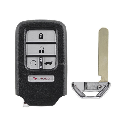 Mando a distancia inteligente 5B carcasa llavero para Honda CR-V KR5V2X 2017 2018 2019 2020 - Imagen 8 de 10