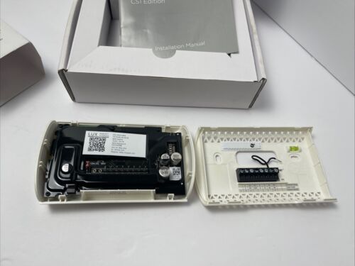LUX Built In WiFi Heating and Cooling Touch Screen Smart-Enabled Thermostat - Picture 3 of 5
