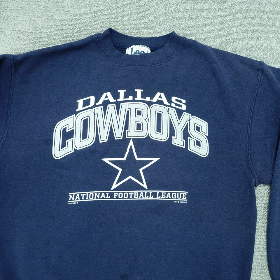 Sudadera Lee Sport 1998 Niños Jóvenes Talla XL Azul Gris Dallas Cowboys NFL Foto 2 de 4