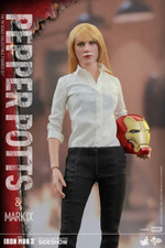 Iron Man & Pepper Potts | Mark IX Dual 1/6 Scale Figure (2) Sideshow 902958 NIB 