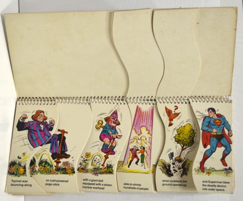 Vintage 1979 DC SUPERMAN MIX OR MATCH STORYBOOK Random House Mxyzptlk Brainiac - Picture 2 of 3