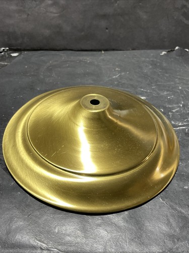 8 1/2 INCH SOLID BRASS VASE CAPS IN SATIN FINISHED - Picture 4 of 6