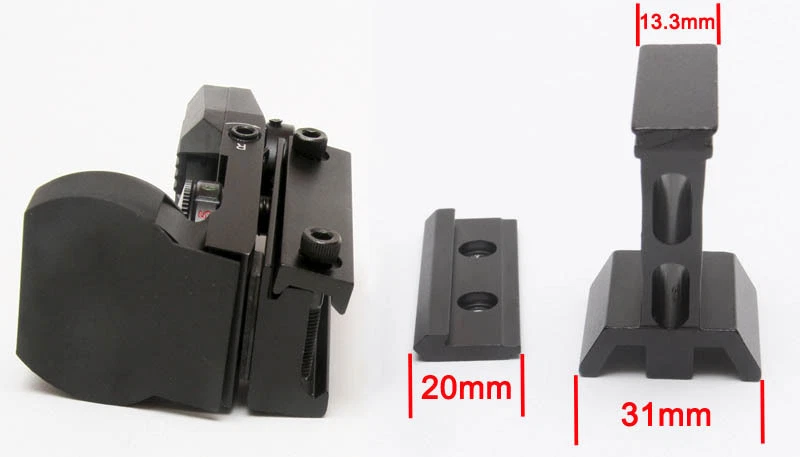 Telescope Red dot finder finder scope, high quality all metal construction scope - Image 3 of 4