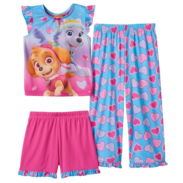 Nickelodeon Paw Patrol Toddler Boy Botton up Pajama Set NWT