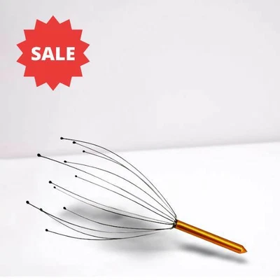 MAKANT Kopfmassagegerät Kopf Massage Krauler entspannung mit Noppen Massagegerät