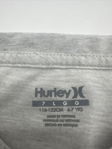 Hurley Longs Sleeve Shirt Youth Girl Large Graphic Print Gray…#4919 - Picture 4 of 10