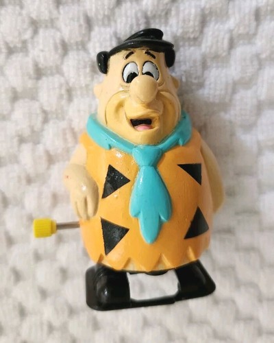 Fred Feuerstein Aufziehspielzeug, 1992, Hanna Barbera, Flintstones Aufziehspielzeug, Vintage - Bild 3 von 8