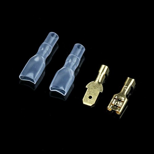 150x Electrical Female & Male Crimp Wire Connectors Spade Terminal 2.8/4.8/6.3mm - Picture 14 of 14