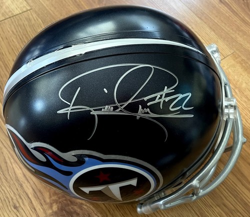 Derrick Henry autographed signed Tennessee Titans 2018 full size helmet SCHWARTZ