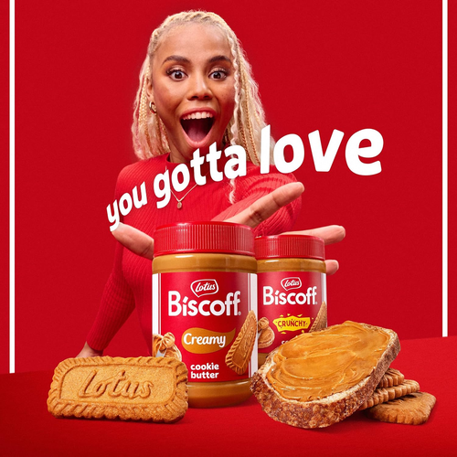 Lotus Biscoff, Cookie Butter Spread, Creamy, Non GMO + Vegan, 14.1 Oz, Pack of 8 - Picture 2 of 12