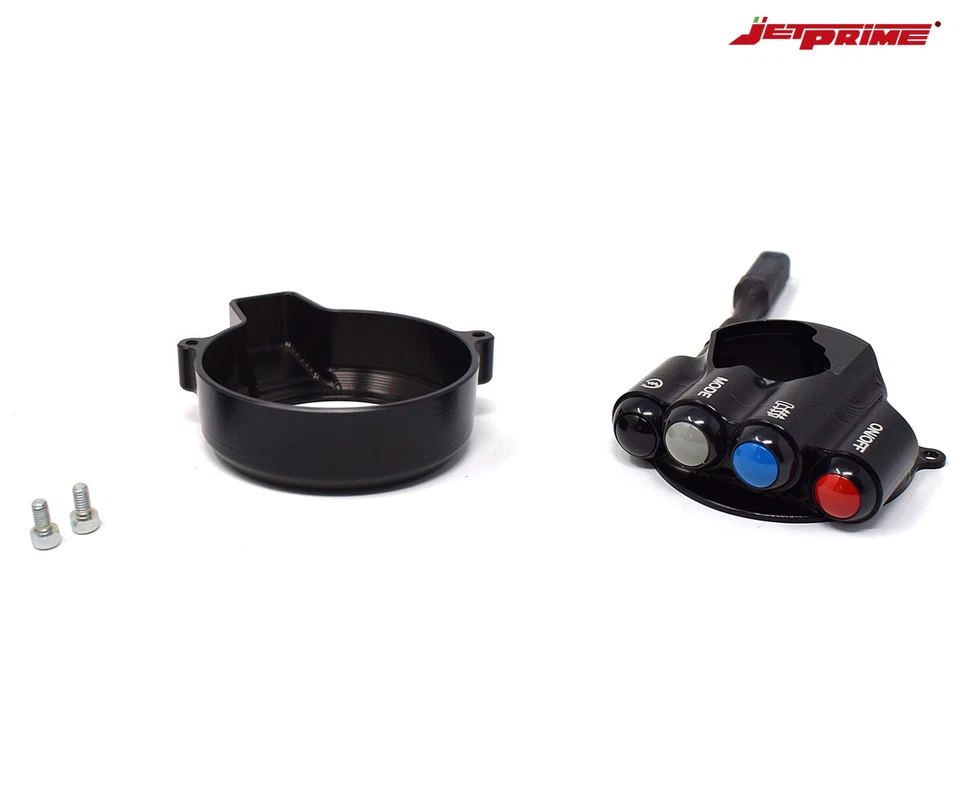 Empuñadura giratoria del acelerador 018 JetPrime controles integrados BMW S 1000 RR 2015 > 2018 Foto 3 de 3