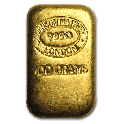 Johnson Matthey 1g 24K/純金入りペーパーウェイト Johnson Matthey & Co Ltd 1 Kilogram Cast 24 Carat Gold