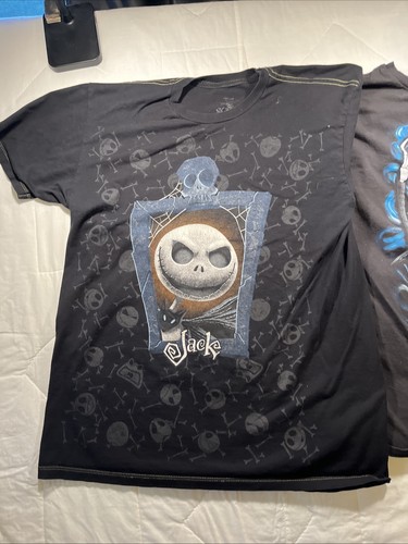 2 Disney Licensed The Nightmare before Christmas Graphic T-Shirt Size- Large - Picture 2 of 7
