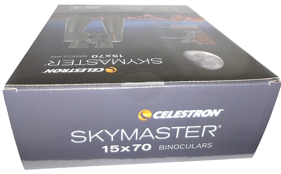 CELESTRON Skymaster Binoculars 15x70mm, Water Resistant, Model 71009 - Image 3 of 4