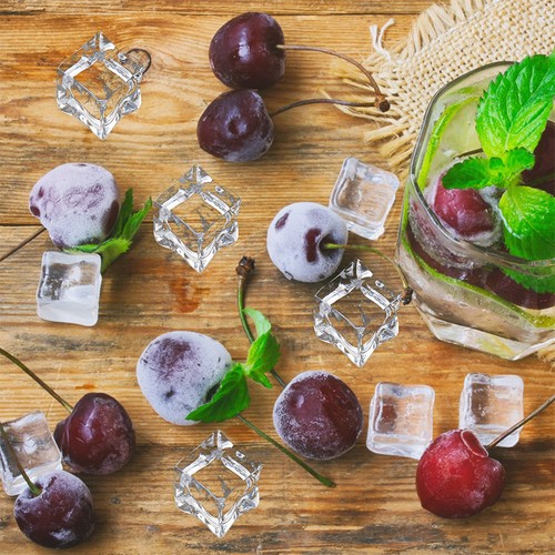 100pcs Fake Clear Acrylic Irregular Fake Ice Photography Props - Picture 9 of 10