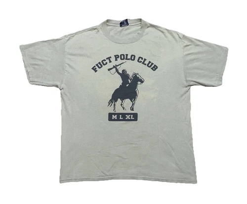 T shirt Fuct Polo Club taille XL Supreme Stussy
