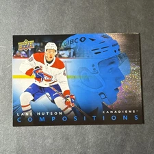 2025-26 Upper Deck Series 1 CMP-24 Compositions Lane Hutson Speckle