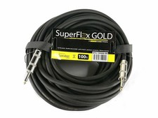 SuperFlex GOLD SFS-100QQ-SD 14 Gauge 1/4" to 1/4" Speaker Cable 100'