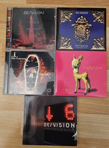 De/Vision - World Without End + Aniquity + Fairyland + Monosex + 1 - CD