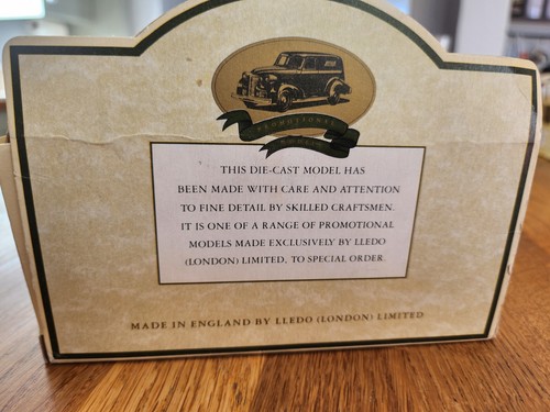 LLEDO DAYS GONE 1907 ROLLS ROYCE SILVER GHOST CAR SILVER DIECAST MINT & BOXED - Picture 8 of 9