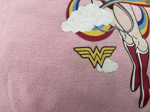 HANNA ANDERSSON Pink Wonder Woman Organic Long pajamas, Size 160 (14) - Picture 10 of 10