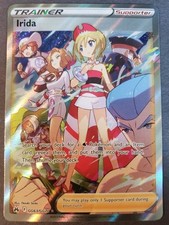 Irida GG63/GG70 Crown Zenith: Galarian Gallery Holo Near Mint Fast Shipping 