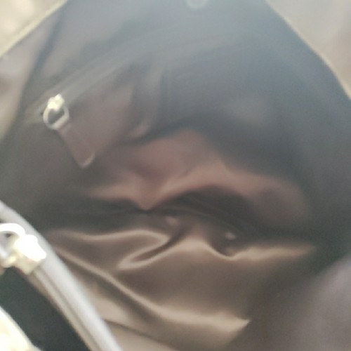Coach Neu mit Etikett F15510 Ashley Signature Satin Carryall Khaki/Mahagoni Handtasche Umhängetasche - Bild 8 von 9