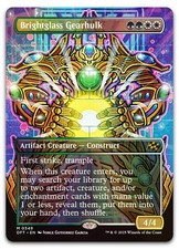 Brightglass Gearhulk (Borderless) #348 (Foil) (NM) Aetherdrift DFT Magic MTG
