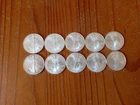 half roll 10 ounces of Silver Eagles varying years lot 1