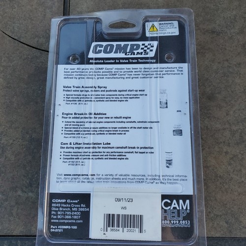 Comp Cams 744-16 Big Block Chevrolet BBC / Ford 3/8 Valve Spring Retainers 7 Deg - Foto 3 di 4