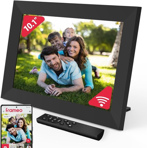Frameo WiFi Digital Photo Frame 10" 32GB Storage, Touchscreen, Motion Detection - Picture 2 of 8