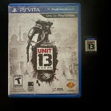Unit 13 (Sony PlayStation PS Vita, 2012)  - Complete - Tested Game & Case