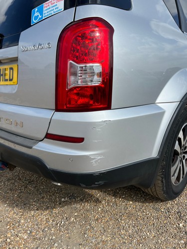 2014 SSANGYONG REXTON EX SILVER AUTOMATIC 7 SEATER 4X4 SALVAGE DAMAGED REPAIR - Picture 13 of 19