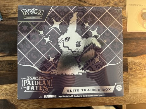 Pokémon Paldean Fates Elite Trainer Box ETB - Sealed/OVP - Englisch - Neu
