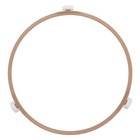  Microwave Turntable Roller Ring - Glass Turntable Plate Tray Support