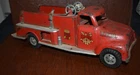 1950’s Tonka Fire Truck Pumper No. 5 Original press steel Mound Minnesota USA