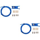  2 Sets Tube Connector Pneumatic Bowden Filament Ptfe Fitting Kit