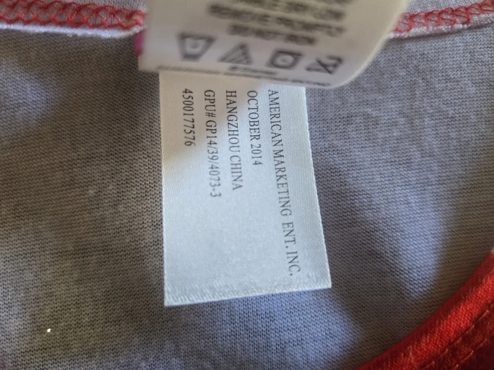 Novo com etiquetas tamanho 6 Disney Minnie Mouse 3 peças conjunto de pijama capri 2014 - Imagem 4 de 4